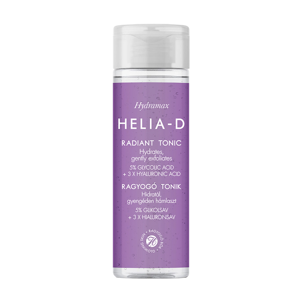 Зволожувальний тонік для обличчя Helia-D Hydramax Radiant Tonic, 200 мл